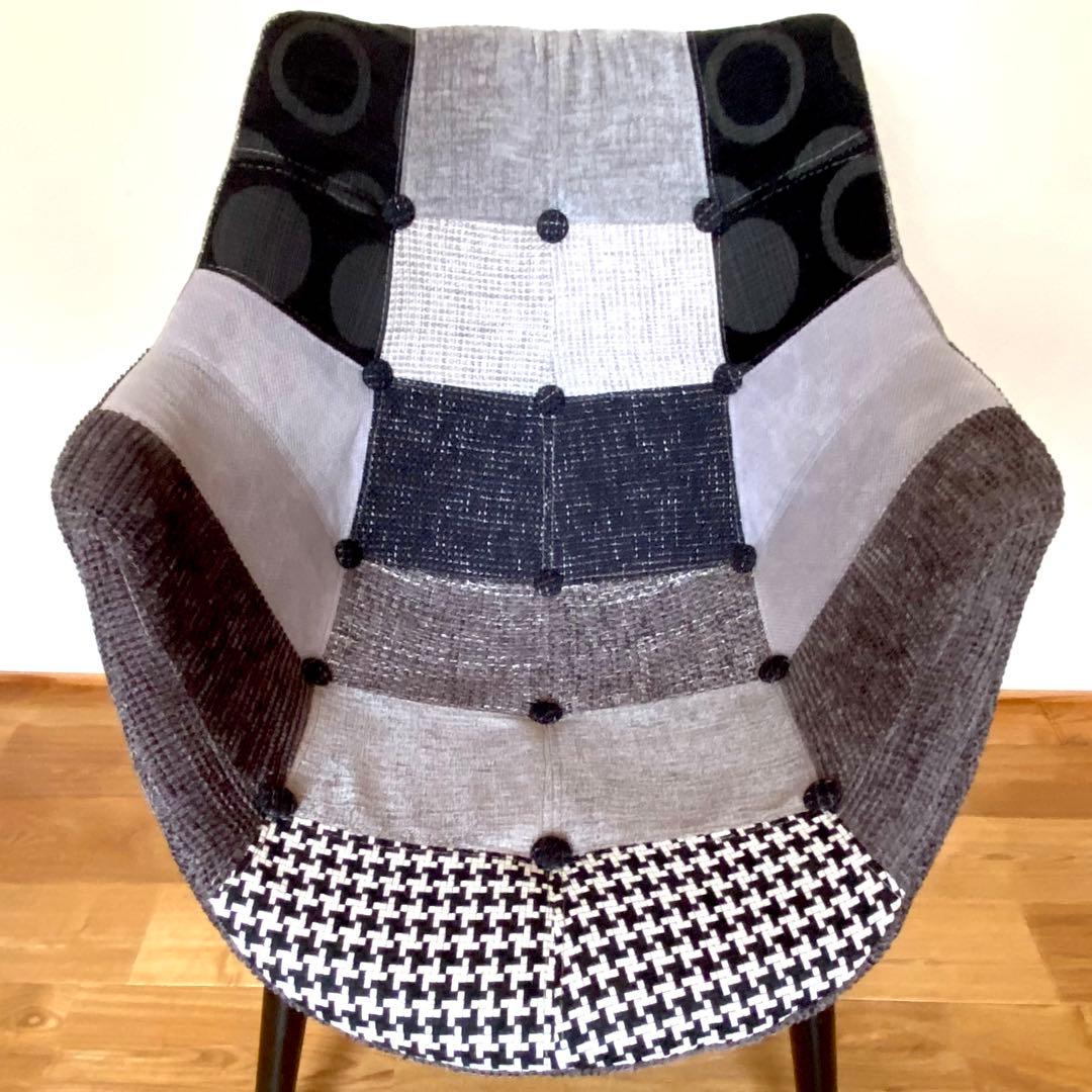 FUJI BOEKI 不二貿易 パッチワーク デザイナーズチェア