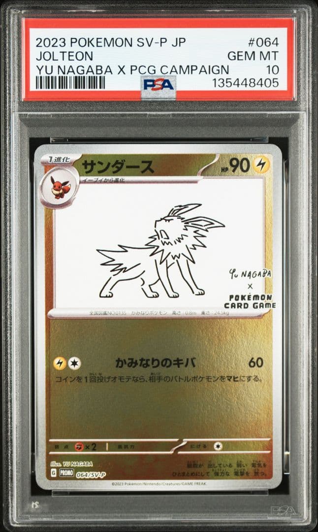 新ケース YU NAGABA ブイズ9種+ピカチュウ PSA10 10枚連番 - メルカリ