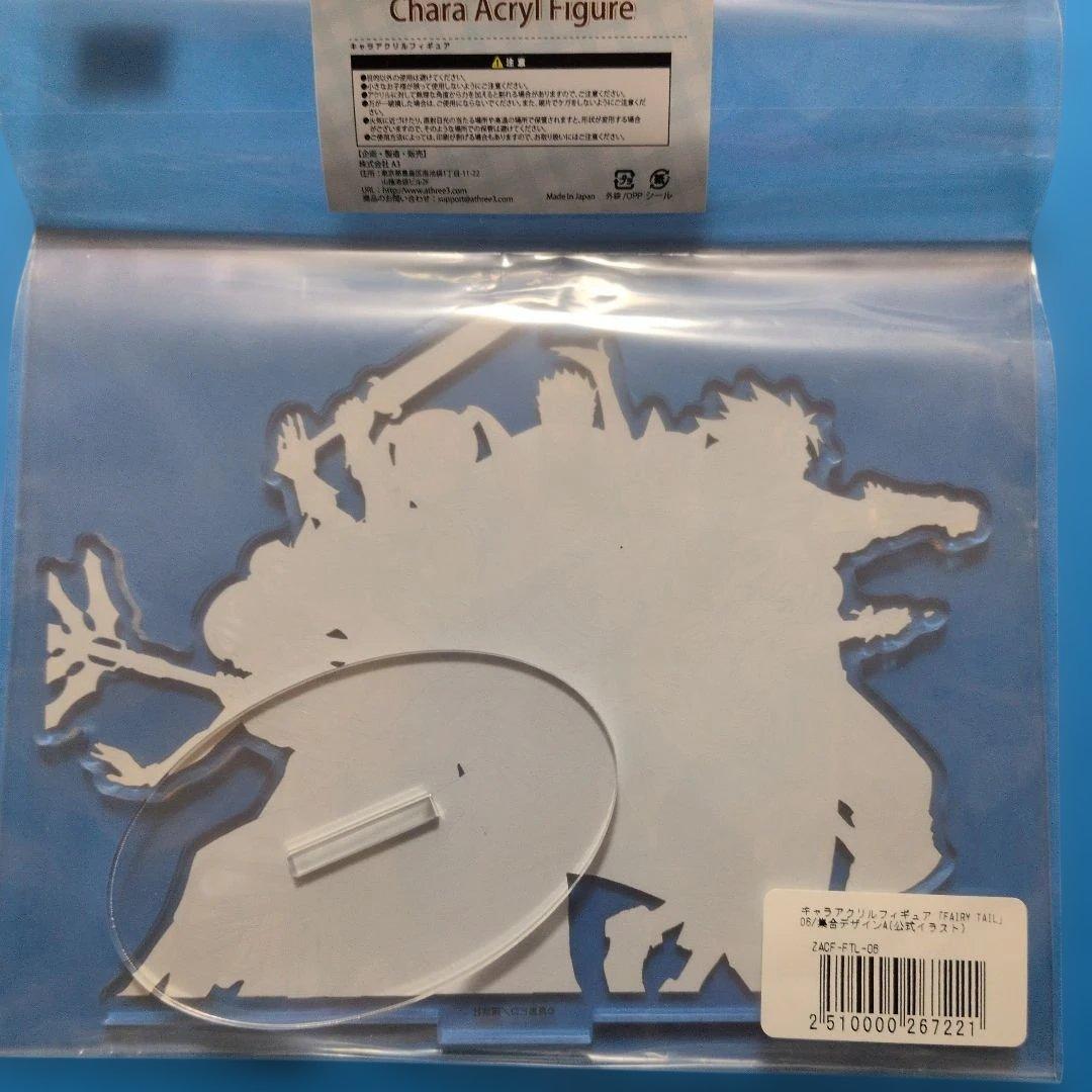 フェアリーテイル キャラアクリルフィギュア 集合デザイン ポスト