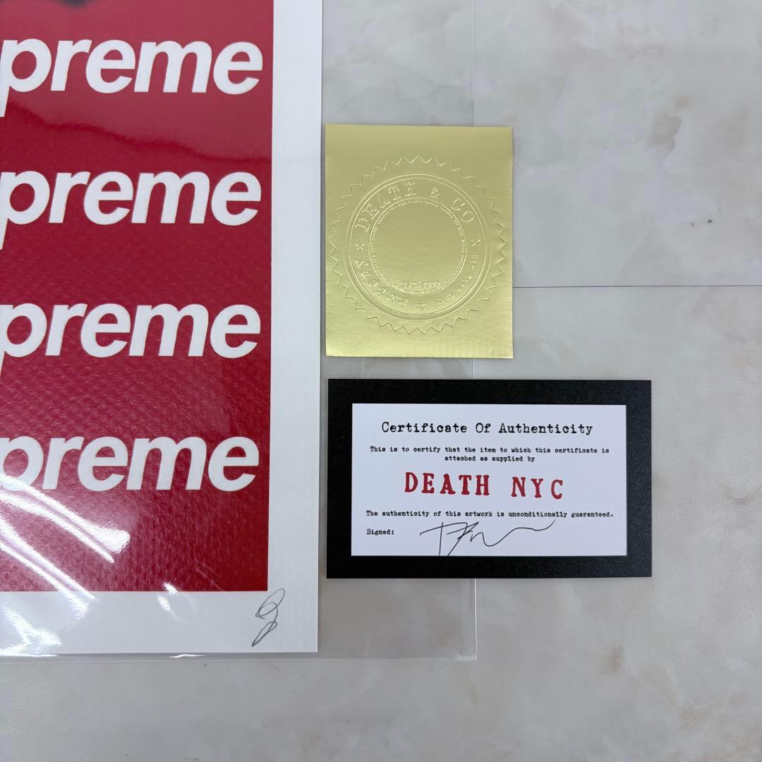 DEATH NYC マリリンモンロー 世界限定100枚 現代アート 直筆サイン