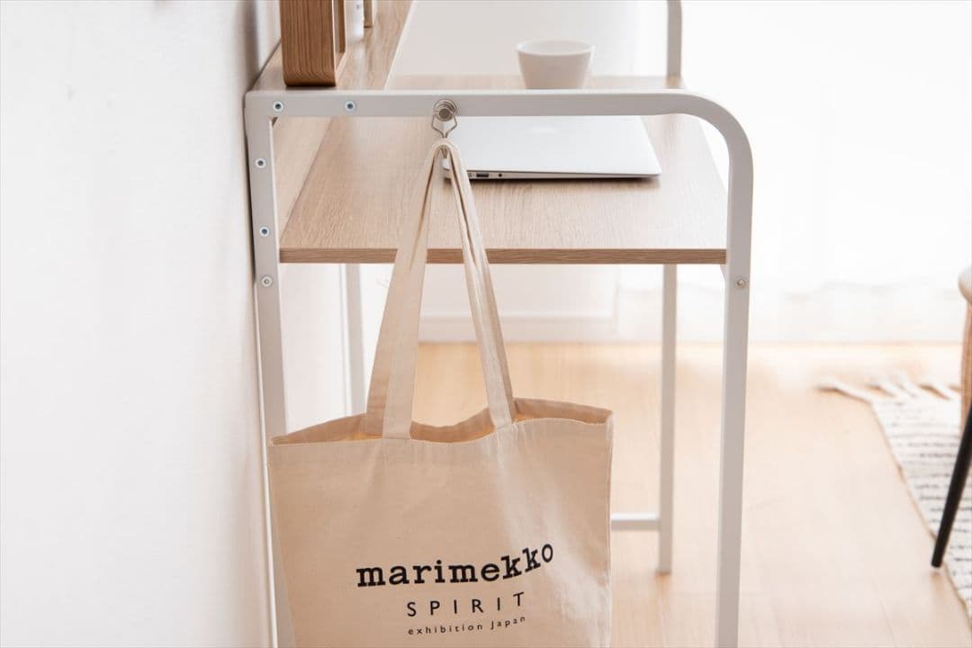 《新品・送料無料》【幅80cm】Keily 棚付きデスク