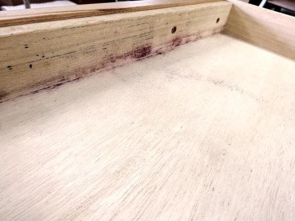 無印良品 タモ材 デスク 引出し付