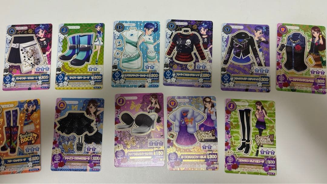 アイカツ　オーロラキスキャミソール　排出版　なないろマカロンコーデ　まとめ売り