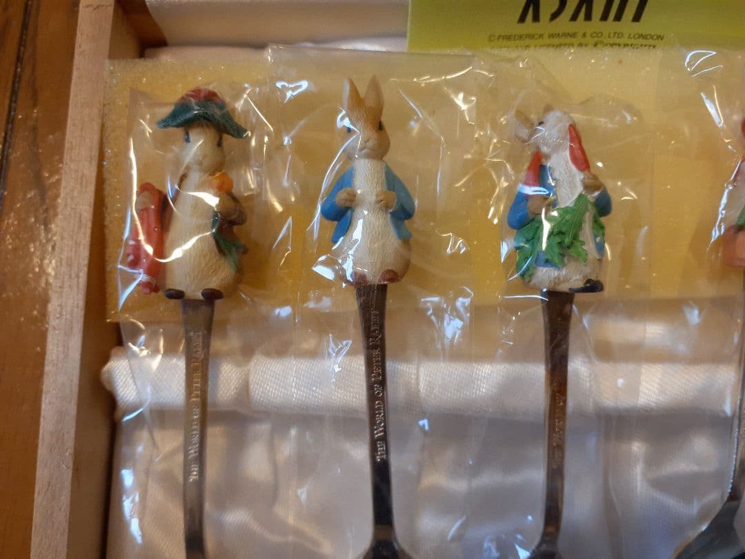 ピーターラビット スプーン 5本セット