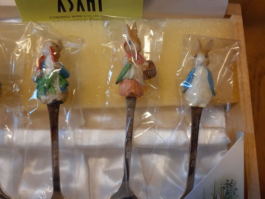 ピーターラビット スプーン 5本セット