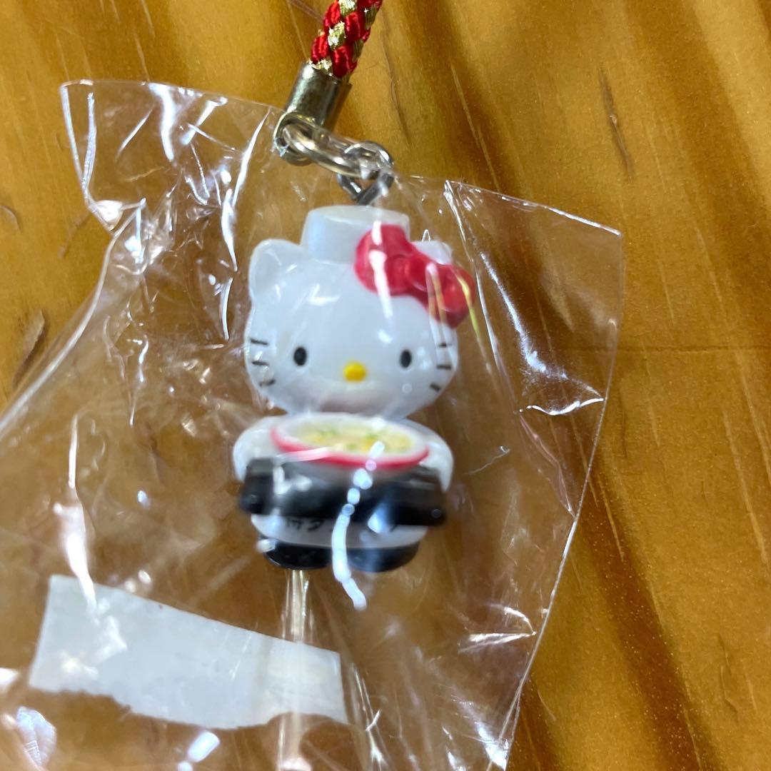 ハローキティ 根付け お土産 ご当地キティ 福岡・博多限定 2002年 赤
