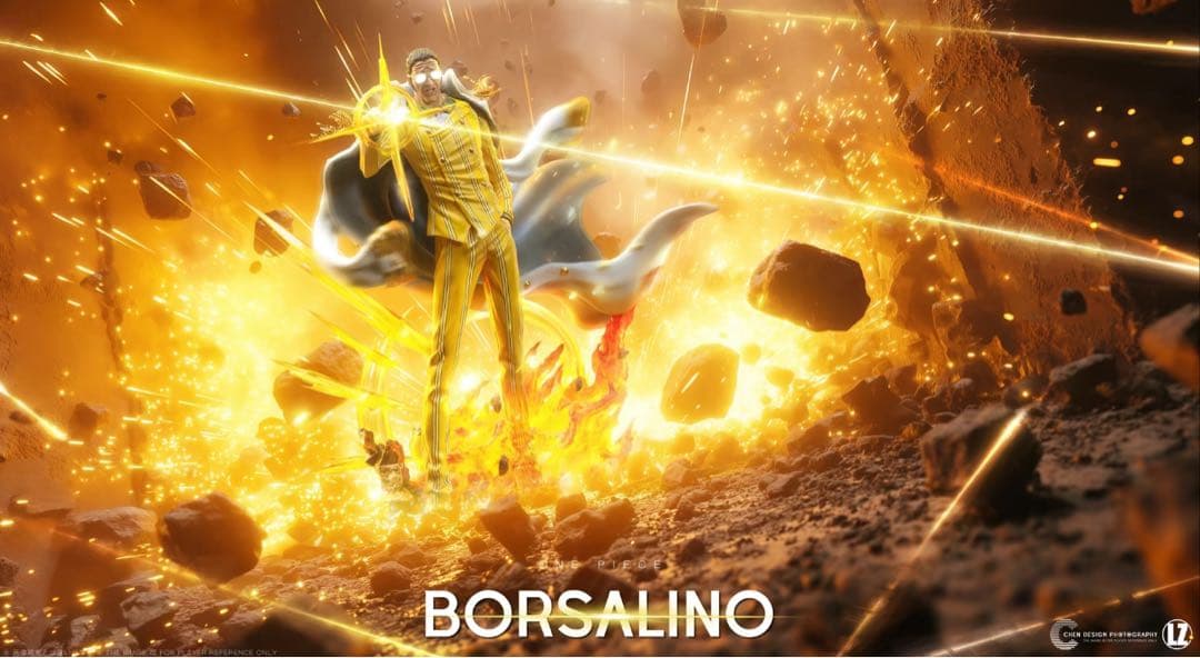 ワンピース 黄猿【海軍本部大将】 フィギュア ガレージキットpop 1/8サイズ