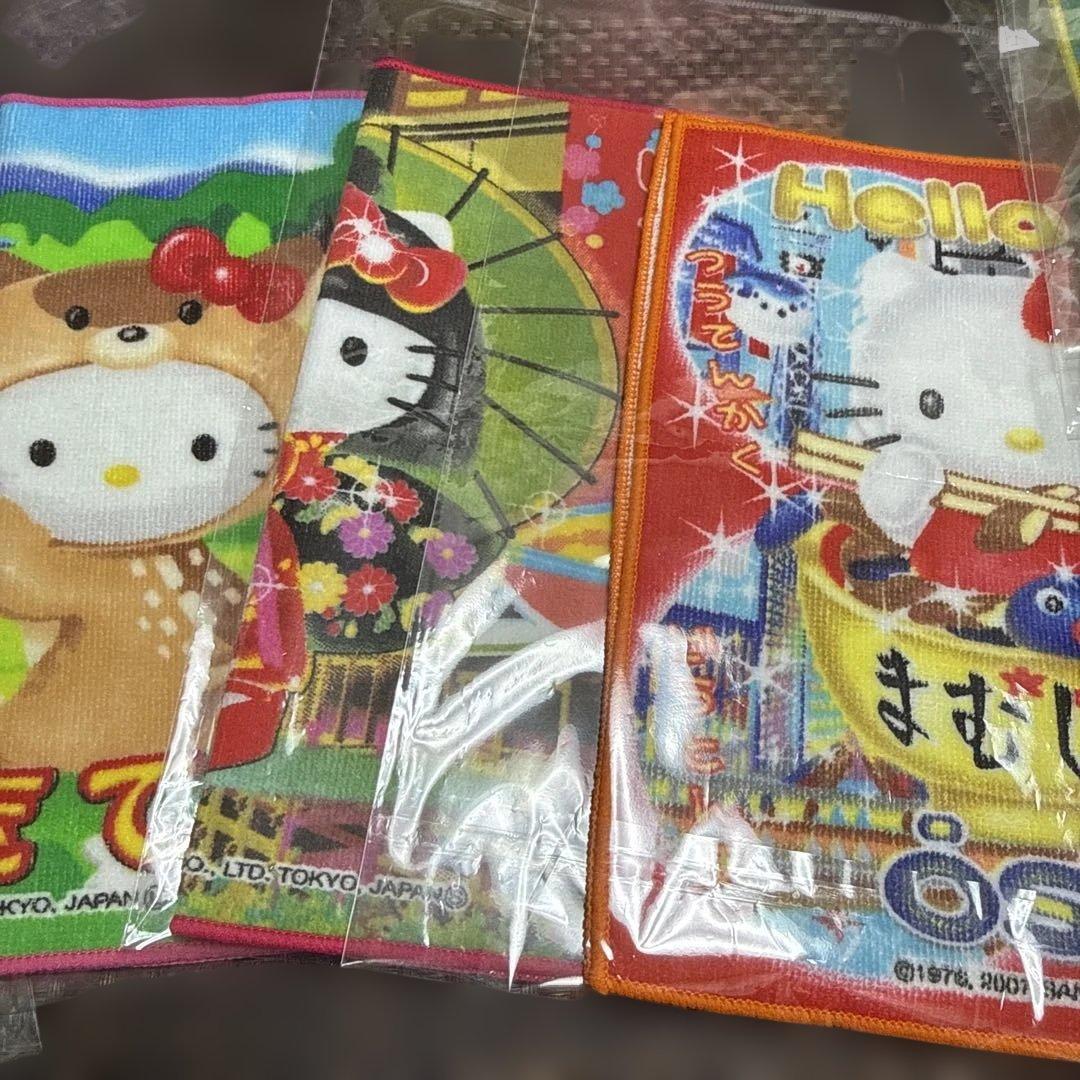 2001年製〜2012年製・ご当地キティ・プチタオル・ハローキティ - メルカリ