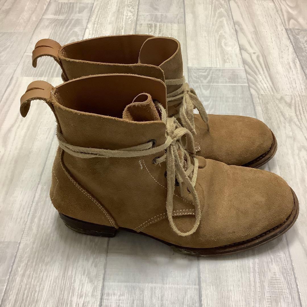 【希少】中田商店製 大日本帝国編上靴 裏革仕様 実際サイズ25.0~26.5cm