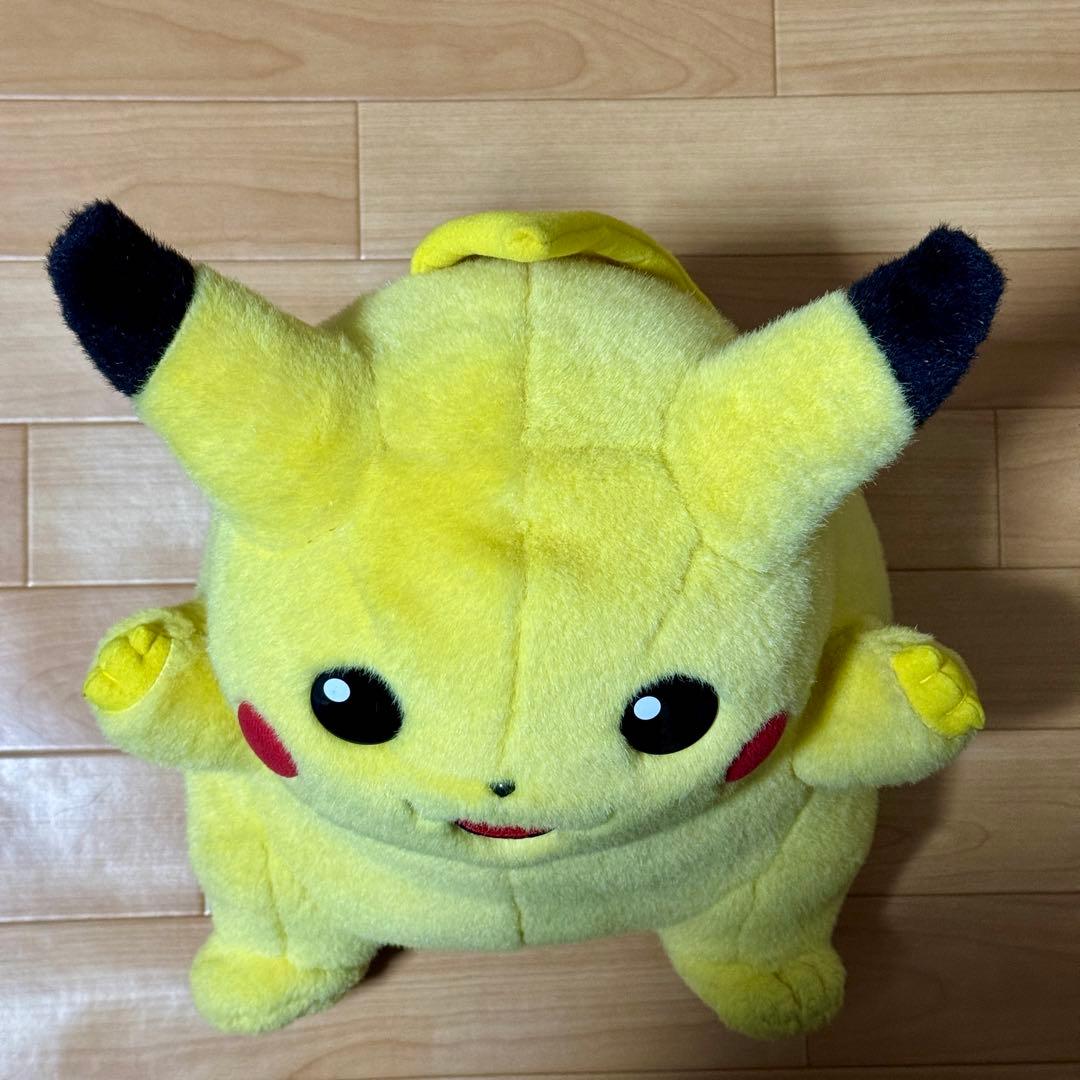 TOMY 初期 等身大 1/1 ピカチュウ ぬいぐるみ ポケモン 当時物 レトロ