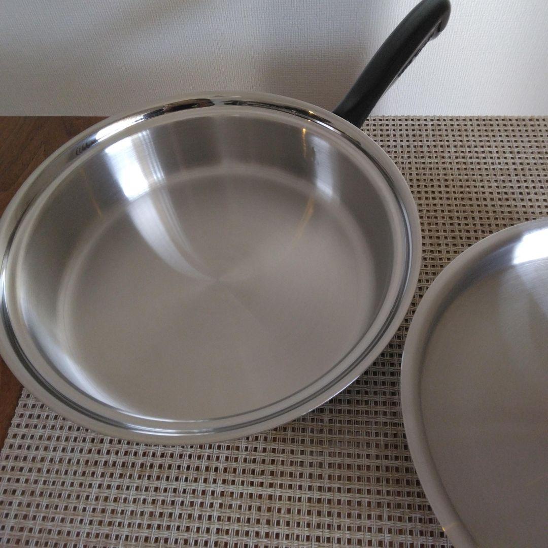 【美品】ビタクラフト ステンレス フライパン 24.5cm