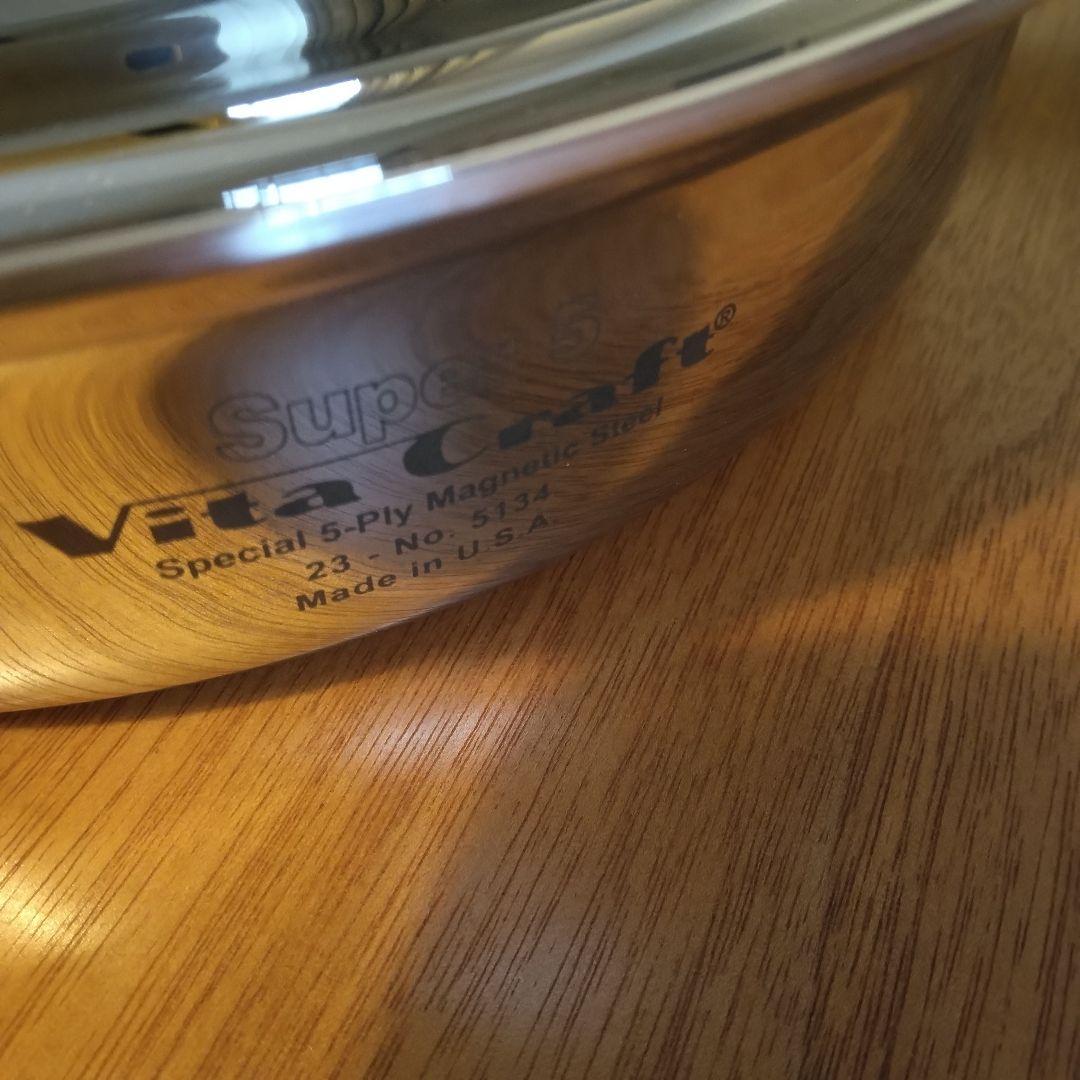 【美品】ビタクラフト ステンレス フライパン 24.5cm