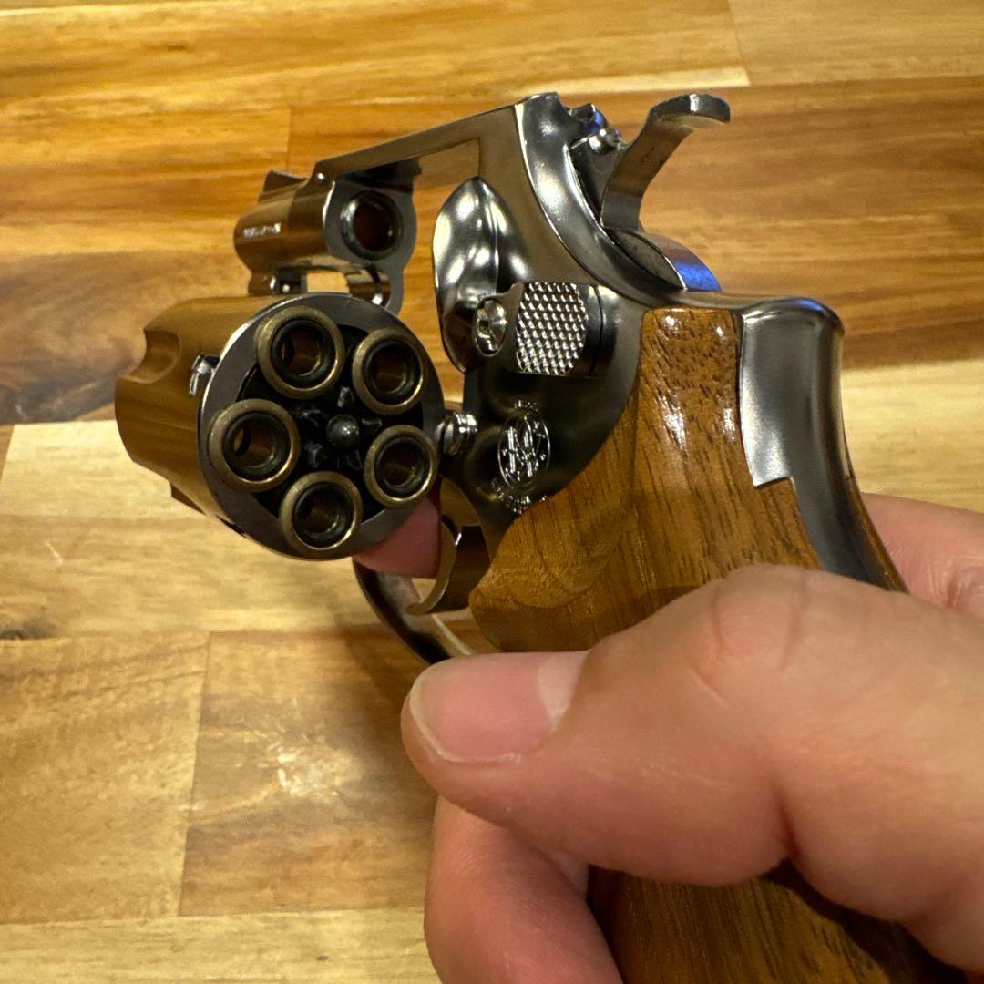 マルシンS&W M60 38.S&W.SPLチーフスペシャルリアルウッドグリップ