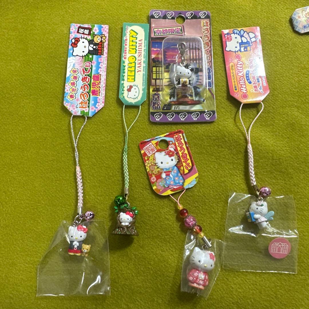 ご当地キティ　ハローキティ　まとめ売り　根付　ストラップ　根付け ストラップ