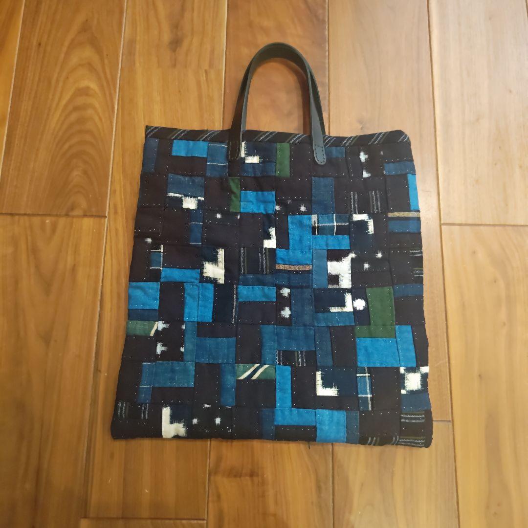 藍染古布のバッグです
