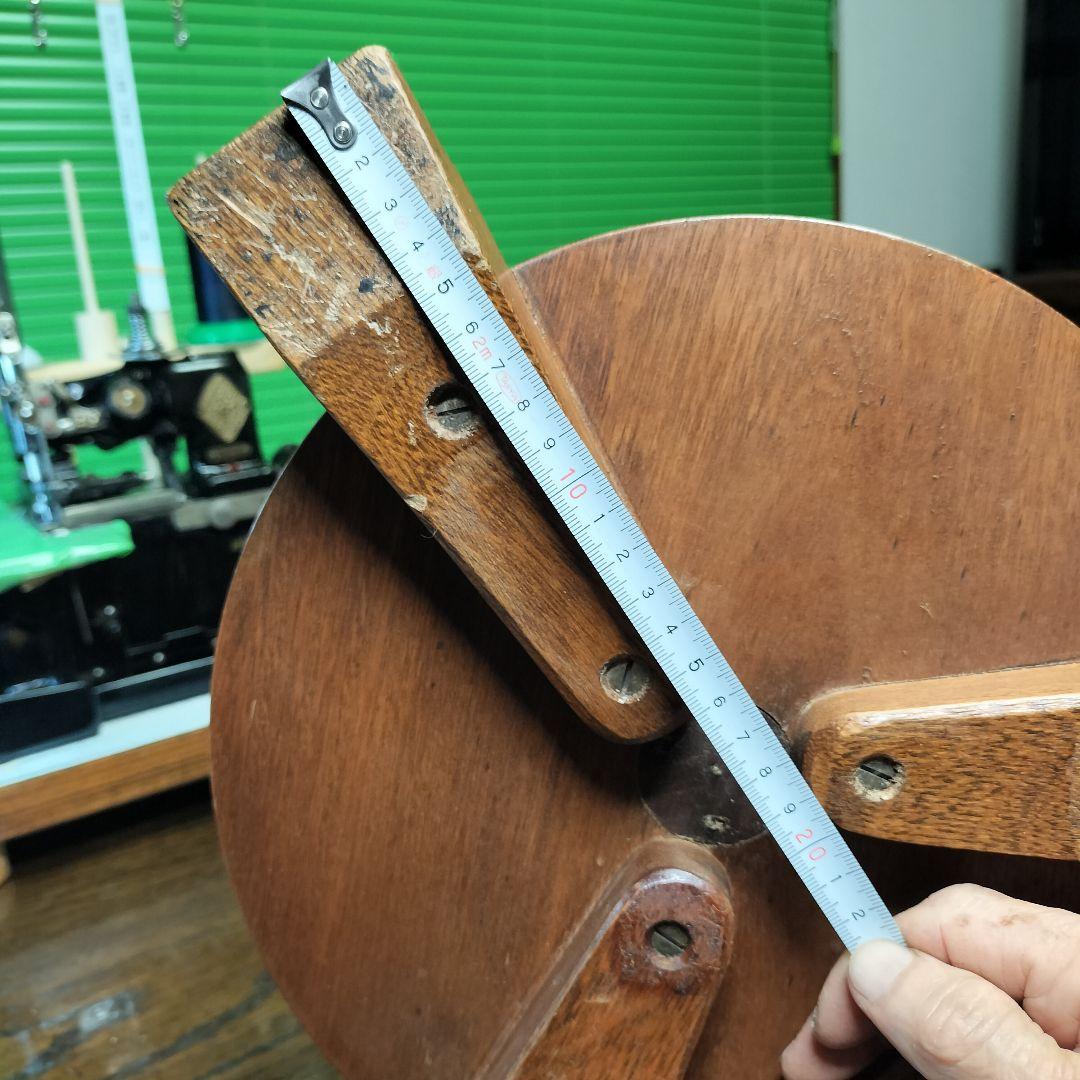 【ブラジル製】極太天然木挽物１本脚テーブルベースヴィンテージアンティーク