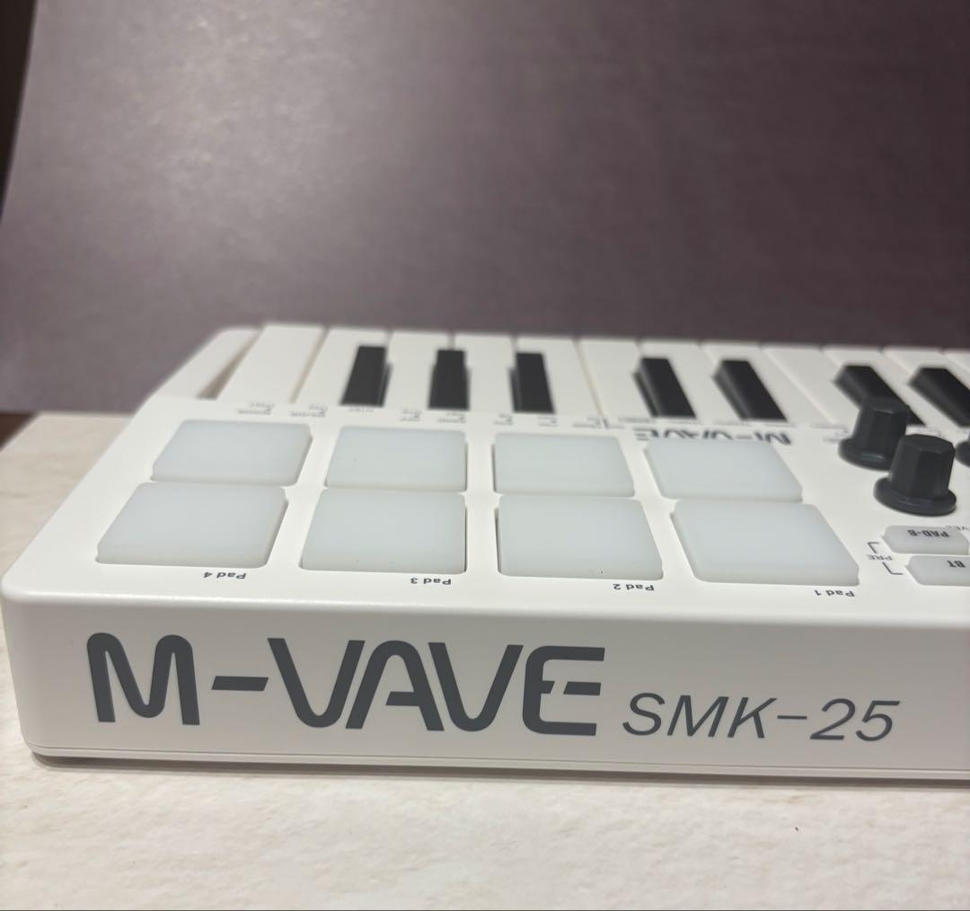 期間限定値下げ】ワイヤレス MIDIキーボード M-Vave SMK25 - メルカリ