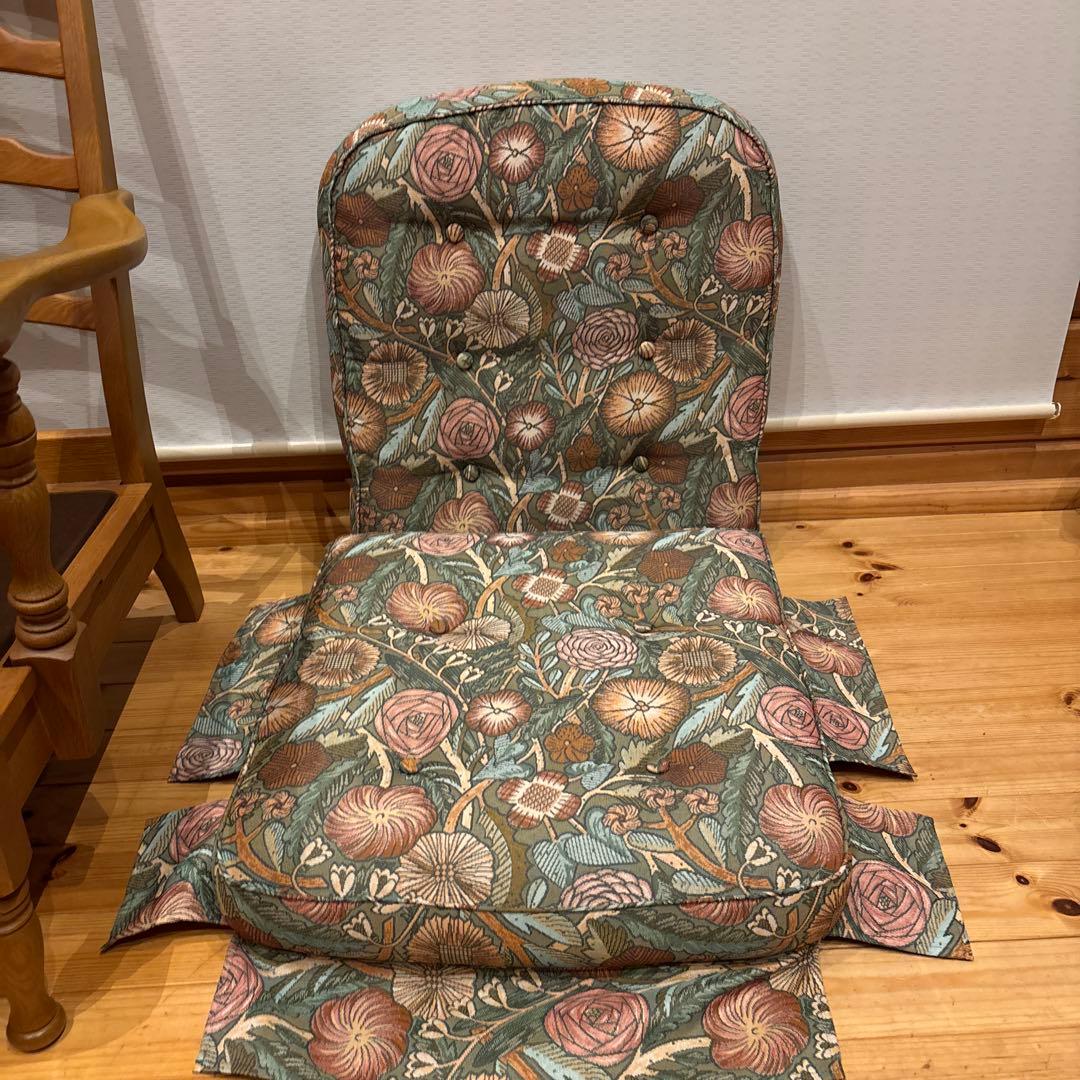 飛騨家具　穂高リビングチェアハイバック両肘付き