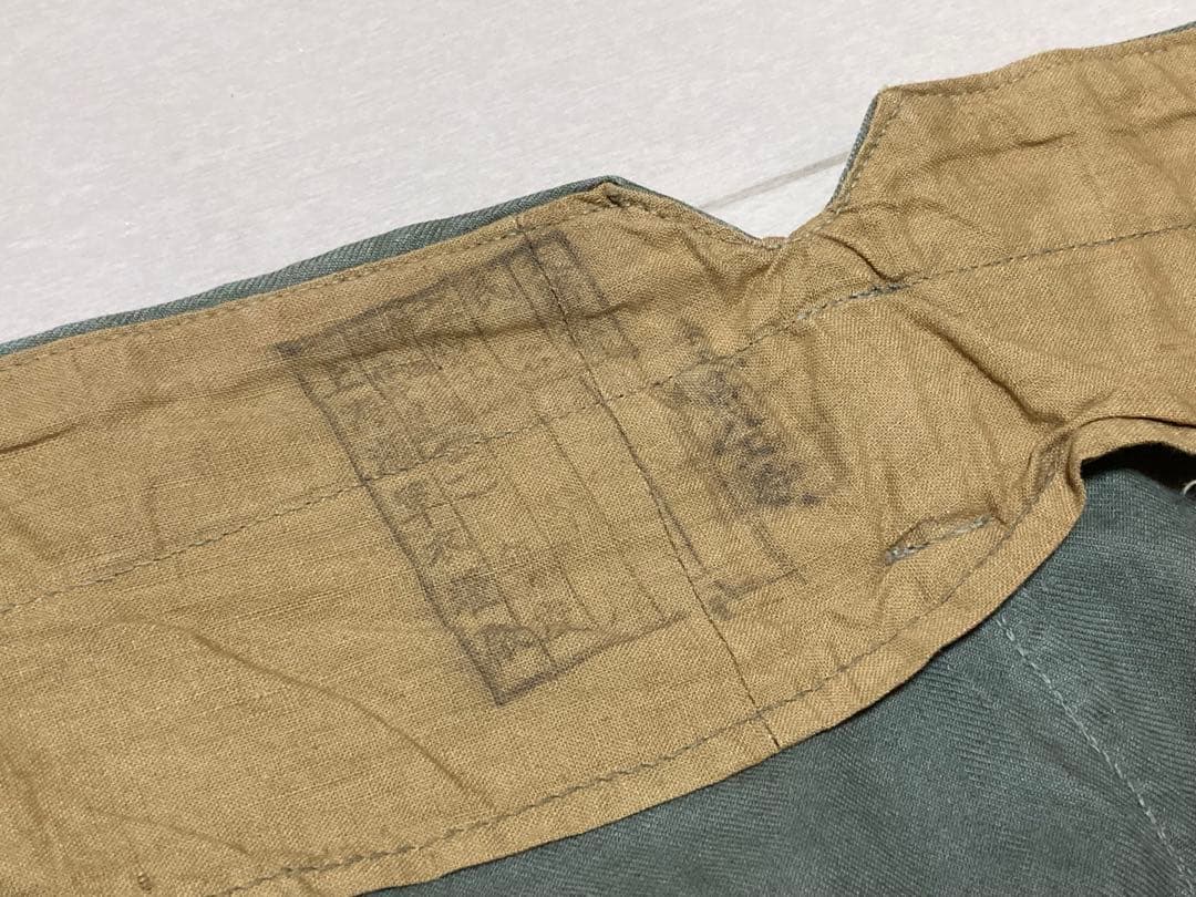 ぴ*ん様 実物　日本海軍　第三種軍装　ズボン　上海衣糧廠