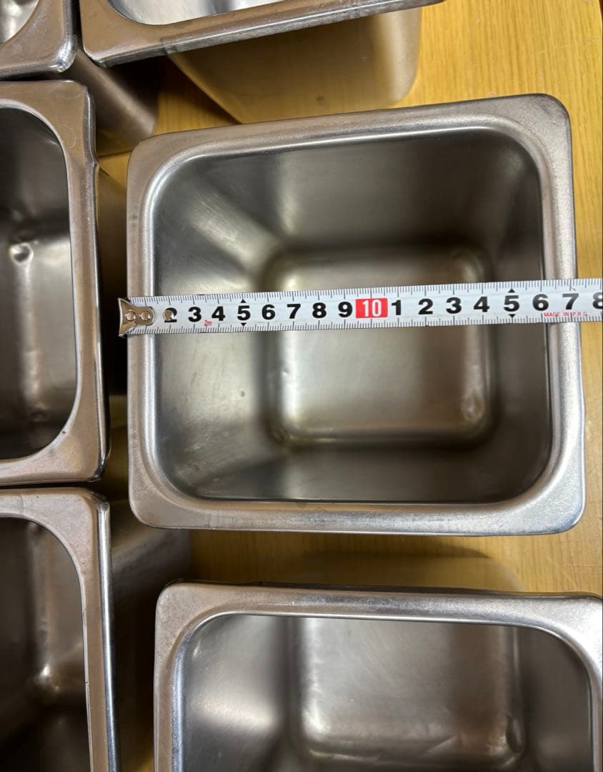 ステンレスホテルパン　１３個