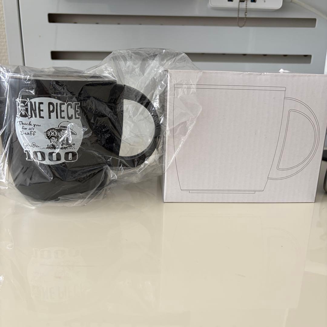 【非売品】アニメ ワンピース 1000話放送 サーモステンレスマグ