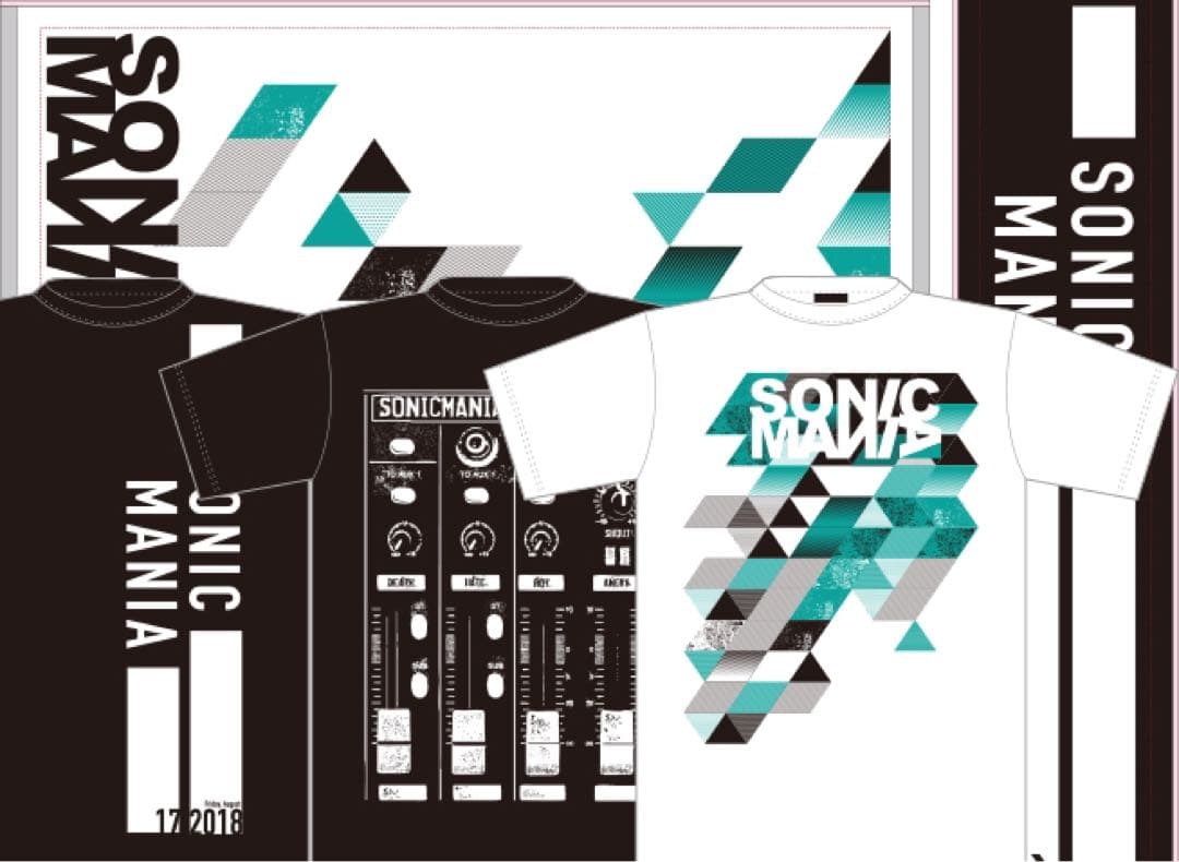 未開封】SONICMANIA 2018 Tシャツ M - メルカリ