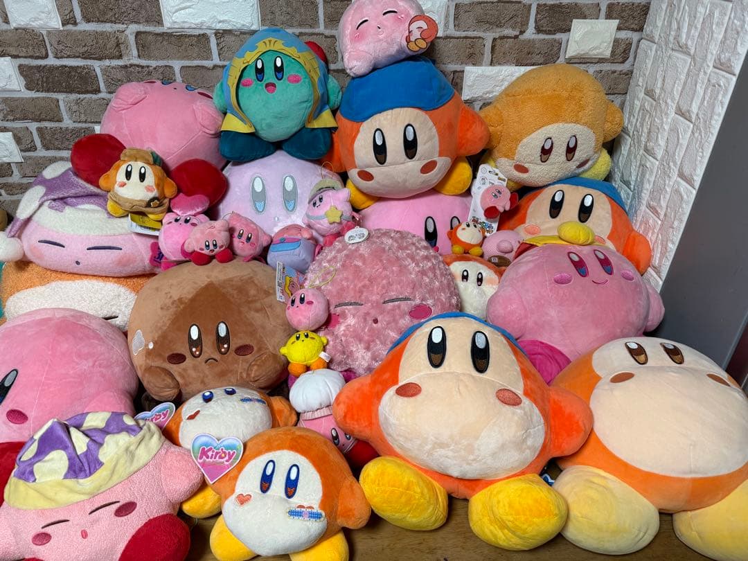 アンパンマンKirbyカービーぬいぐるみまとめて売り