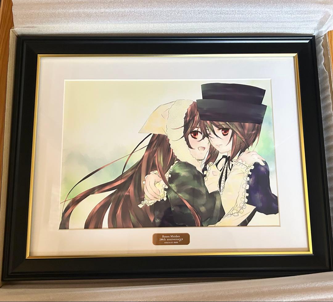 未使用品 ローゼンメイデン 20周年展 メモリアルアート 翠星石&蒼星石