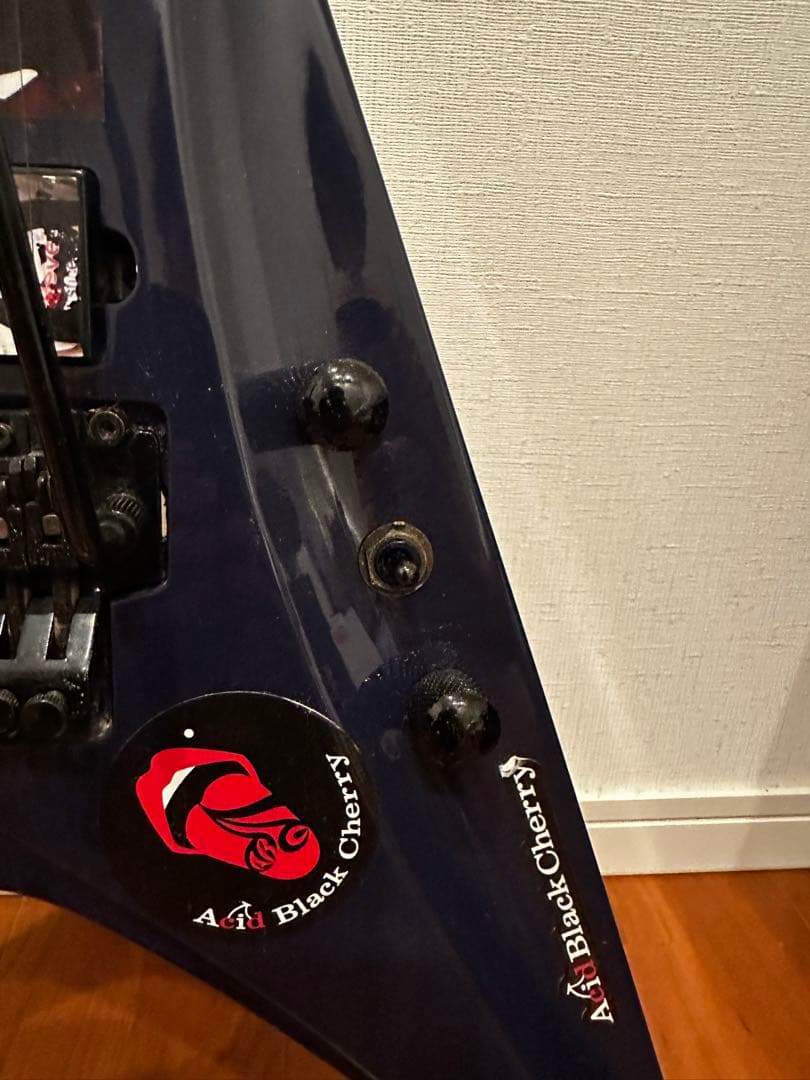 GrassRoots V型エレキギター 動作未確認 フライングV ギター