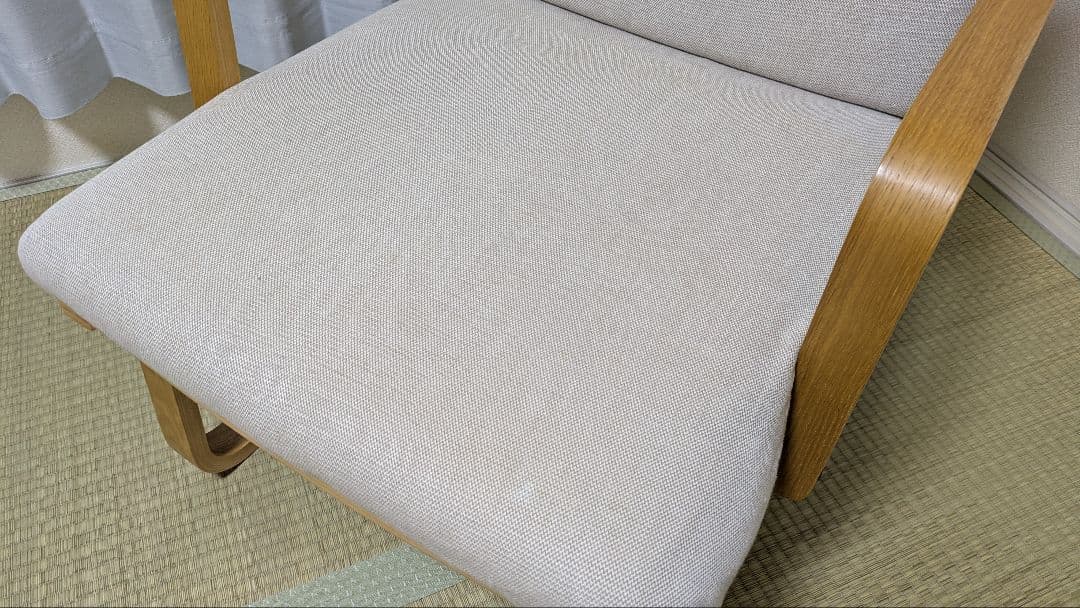 無印良品　リビングでもダイニングでも使えるソファチェア①