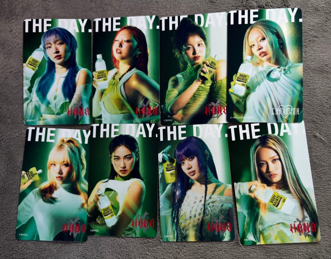 ボディメンテ HANA トレカ コンプセット - メルカリ