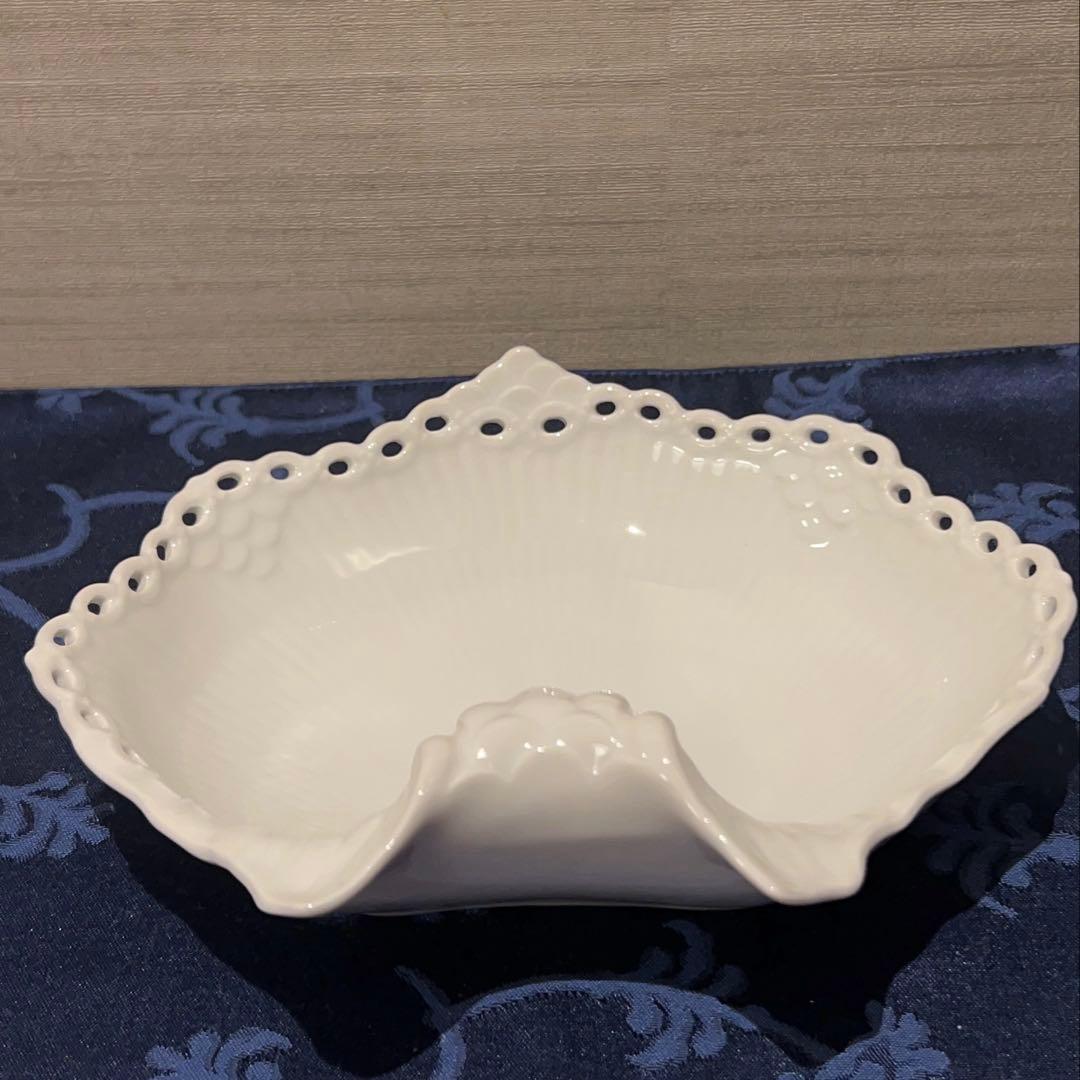 貴重◼️ロイヤルコペンハーゲン　フルレース　シェルディッシュ　廃盤