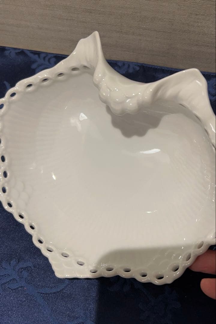 貴重◼️ロイヤルコペンハーゲン　フルレース　シェルディッシュ　廃盤