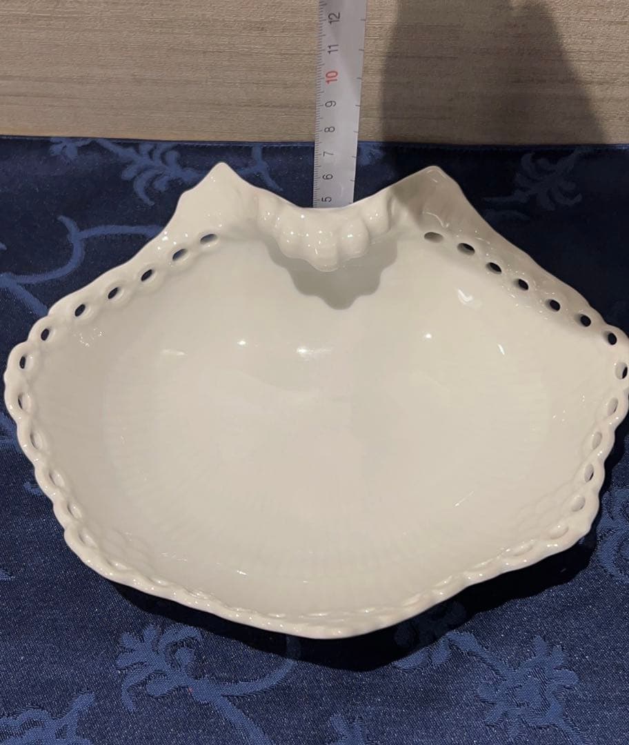 貴重◼️ロイヤルコペンハーゲン　フルレース　シェルディッシュ　廃盤