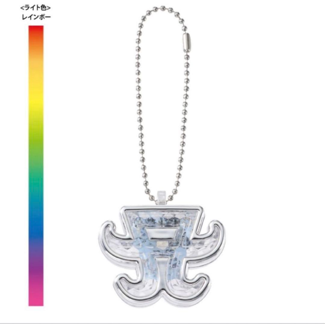 浜崎あゆみ 25th特典 カラビナ付アクキー チャームライト レインボー