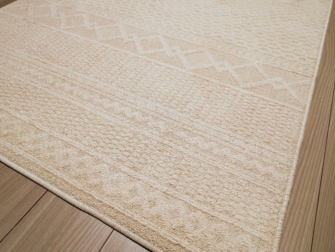 新品】unico ラグ アランニット 110×160 - メルカリ