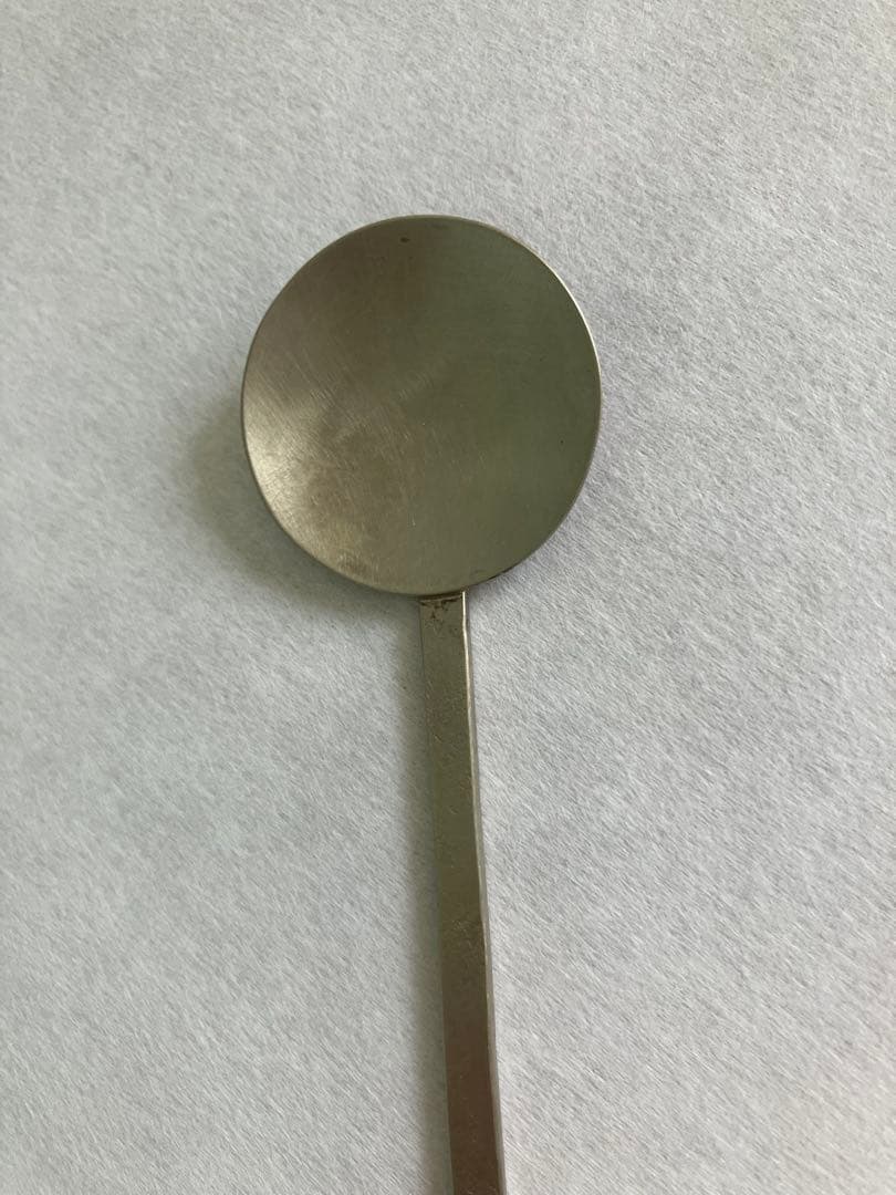 坂野友紀 ★ 洋白スプーン 1本 ❶