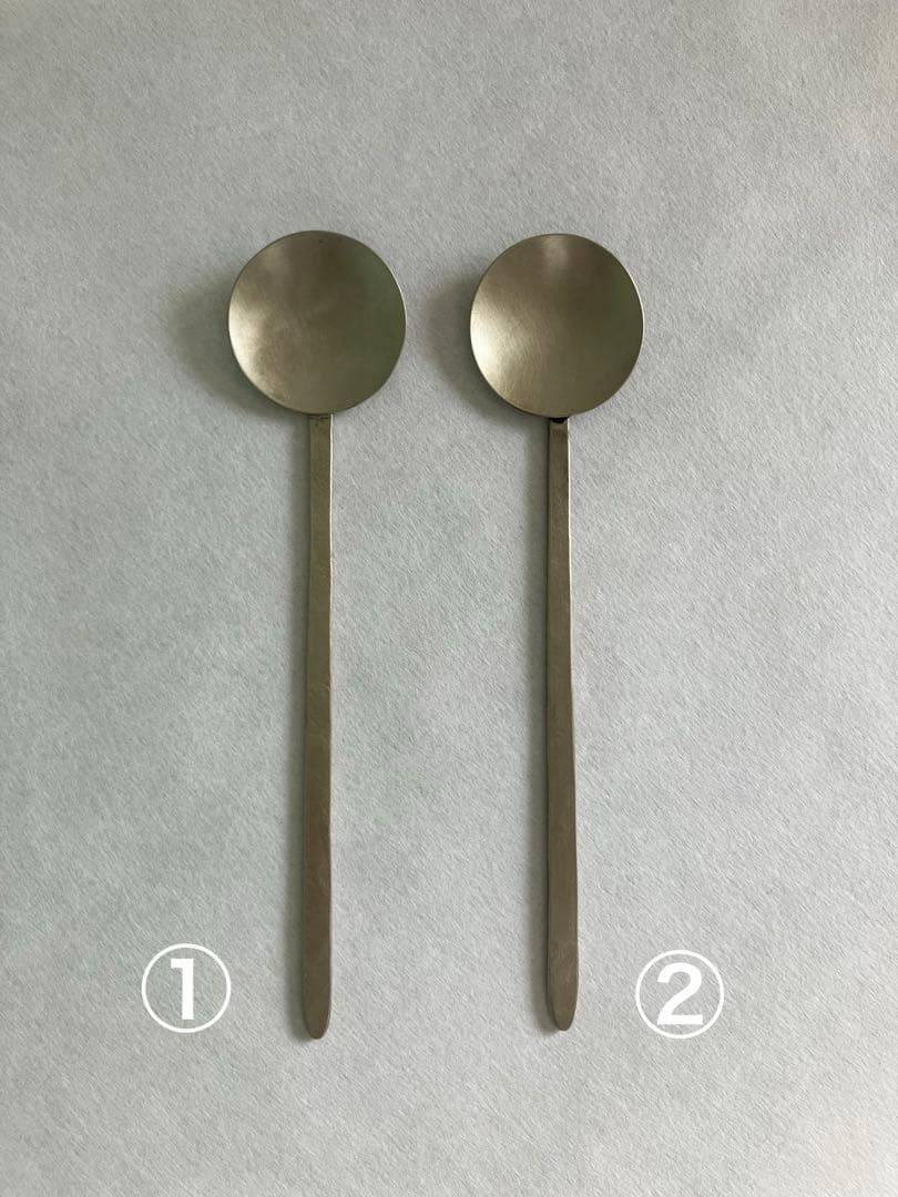 坂野友紀 ★ 洋白スプーン 1本 ❶