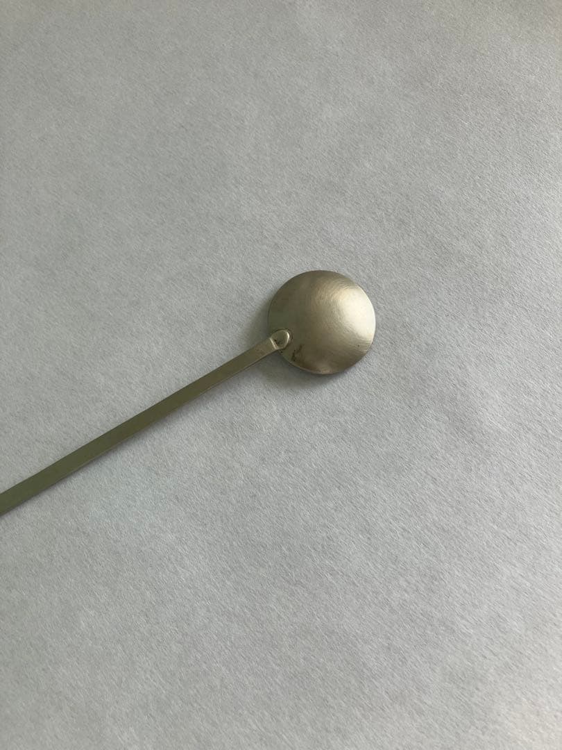 坂野友紀 ★ 洋白スプーン 1本 ❶