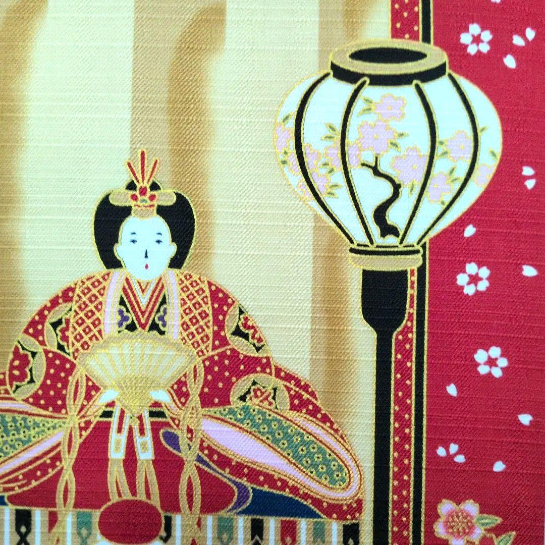 ひな祭り 掛け軸と布細工の寸松庵色紙とミニ衝立の 2点セット - メルカリ