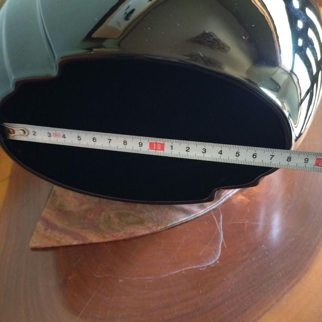 花瓶 藤森兼明 アールデコテイスト ブラック ポストモダン 黒 フラワーベース