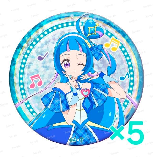 キミとアイドルプリキュア♪ ホログラム缶バッジ第1弾 キュアウインク