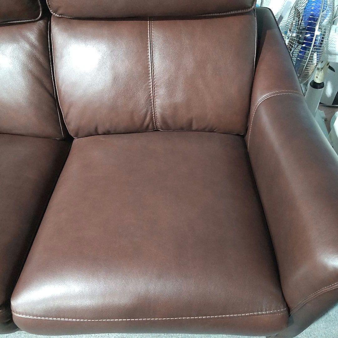 【美品】NITORI　ニトリ　電動リクライニングソファ　チェリーブ　２人用