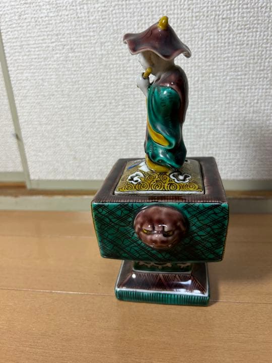 281 九谷焼　香炉　時代物　古美術品