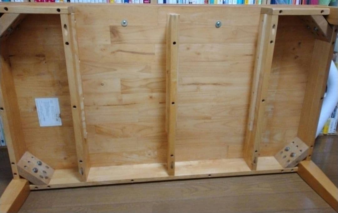 12/13までの出品！木製センターテーブル 引き出し2つ付き