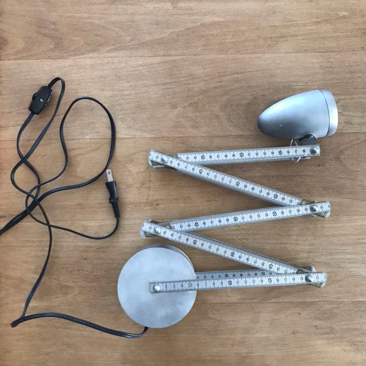 金属メジャーインテリアランプ