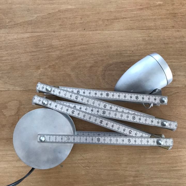 金属メジャーインテリアランプ