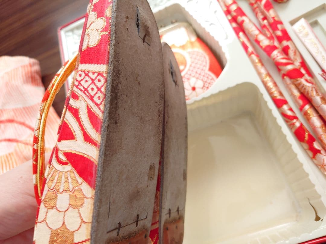 七五三　着物　筥迫セット　7歳　女の子　作り帯