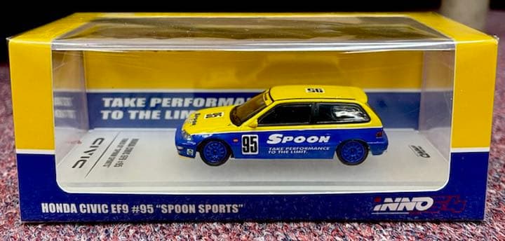 イノモデル 1/64 ホンダ シビック EF9 Spoon Sports - メルカリ