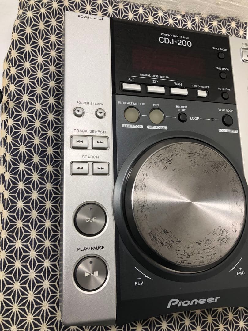 Pioneer dj パイオニアCDJ-200 レンズクリーニング電源コード